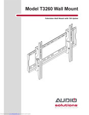 Audio Solutions Helios T3260 Manual