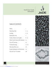 Jade Dishwasher Use & Care Manual