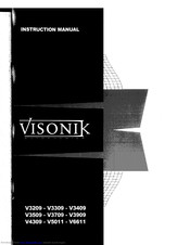 Visonik V3309 Instruction Manual