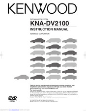 Kenwood KNA-DV2100 Instruction Manual