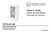 Warmly yours TH115-AF-GA Owner's Manual
