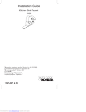 Kohler K-6356 Installation Manual