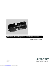 Pulnix TM-4000CL Series Operation Manual