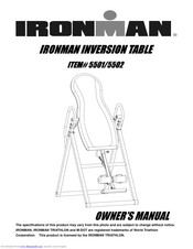 Ironman Fitness 5502 Owner's Manual