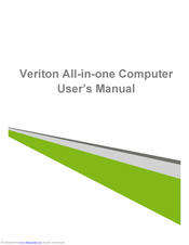 Veriton All-in-one Computer User Manual