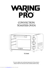 Waring TCO600 Instructions Manual