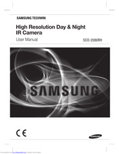 Samsung SCO-2080RH User Manual