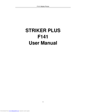 STRIKER PLUS F141 User Manual