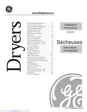 GE PSXH47 Installation Instructions Manual