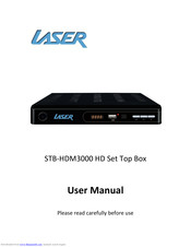 Laser STB-HDM3000 User Manual