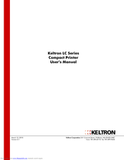 Keltron LC Series User Manual