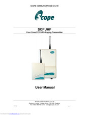 SCOPE SCPUHF User Manual