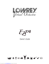 Lowrey EZP8 Virtual Orchestra Owner's Manual