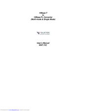 Volktek NWT-707 User Manual