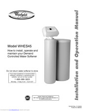 Whirlpool WHES45 Installation And Operation Manual