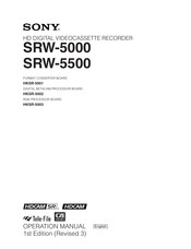 Sony HKSR-5003 Operation Manual