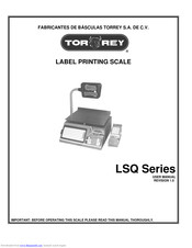 Tor-Rey LSQ Series User Manual