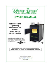 WinterGreen Wood Furnaces IM-90 Owner's Manual