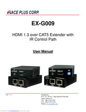 Ace Plus EX-G009 User Manual