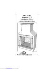 Outdoor GreatRoom Company SAN JUAN Owner's Manual