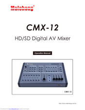 Meicheng CMX-12 Operation Manual