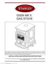 Stanley OISIN MK II Installation And Operation Instructions Manual