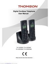 THOMSON TH-103D2WE User Manual