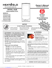 Heat & Glo VRT-BK-N-AUB Owner's Manual