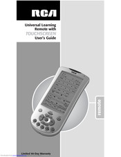 RCA RCU1010 User Manual