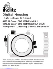 Ikelite 6970.01 Instruction Manual
