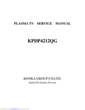 Konka KPDP4212QG Service Manual
