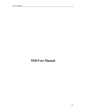 Ansel 5520 User Manual