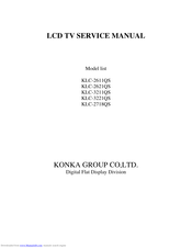 Konka KLC-3211QS Service Manual