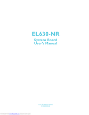 DFI EL630-NR User Manual
