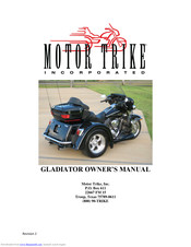 Motor Trike GLADIATOR Owner's Manual
