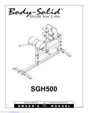 Body-Solid GCABBT-KIT Owner's Manual