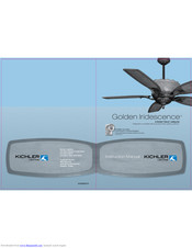 Kichler Lighting Golden Iridescence Instruction Manual