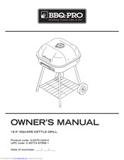 BBQ 0-02701243-4 Owner's Manual