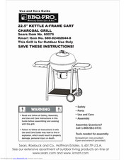 BBQ 60076 Use And Care Manual