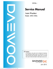 Daewoo DWF-190SL Service Manual