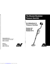 Minelab Musketeer XS User Manual