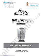 Heaven Fresh NaturoPure HF 380 Instruction Manual