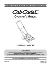 Cub Cadet 94M Operator's Manual