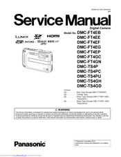 Panasonic Lumix DMC-TS4PU Service Manual