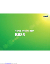 Huawei B686 Manual