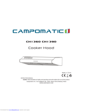 Campomatic CH1360 Instruction Manual