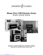 Modern Flames HF60CBI Installation & Service Instructions Manual