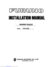 Furuno FR-2130S Installation Manual