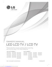 Lg 19LE5300 Owner's Manual