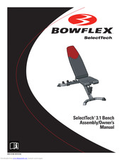 Bowflex SelectTech 3.1 Assembly And Owner's Manual